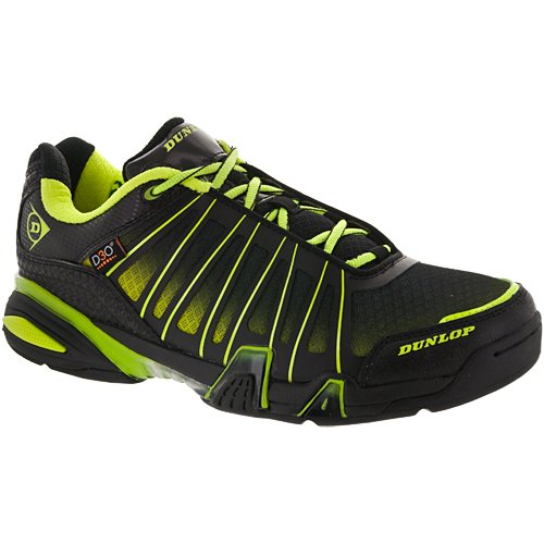 Dunlop Ultimate Tour Indoor Men's Shoe (Black/Green)